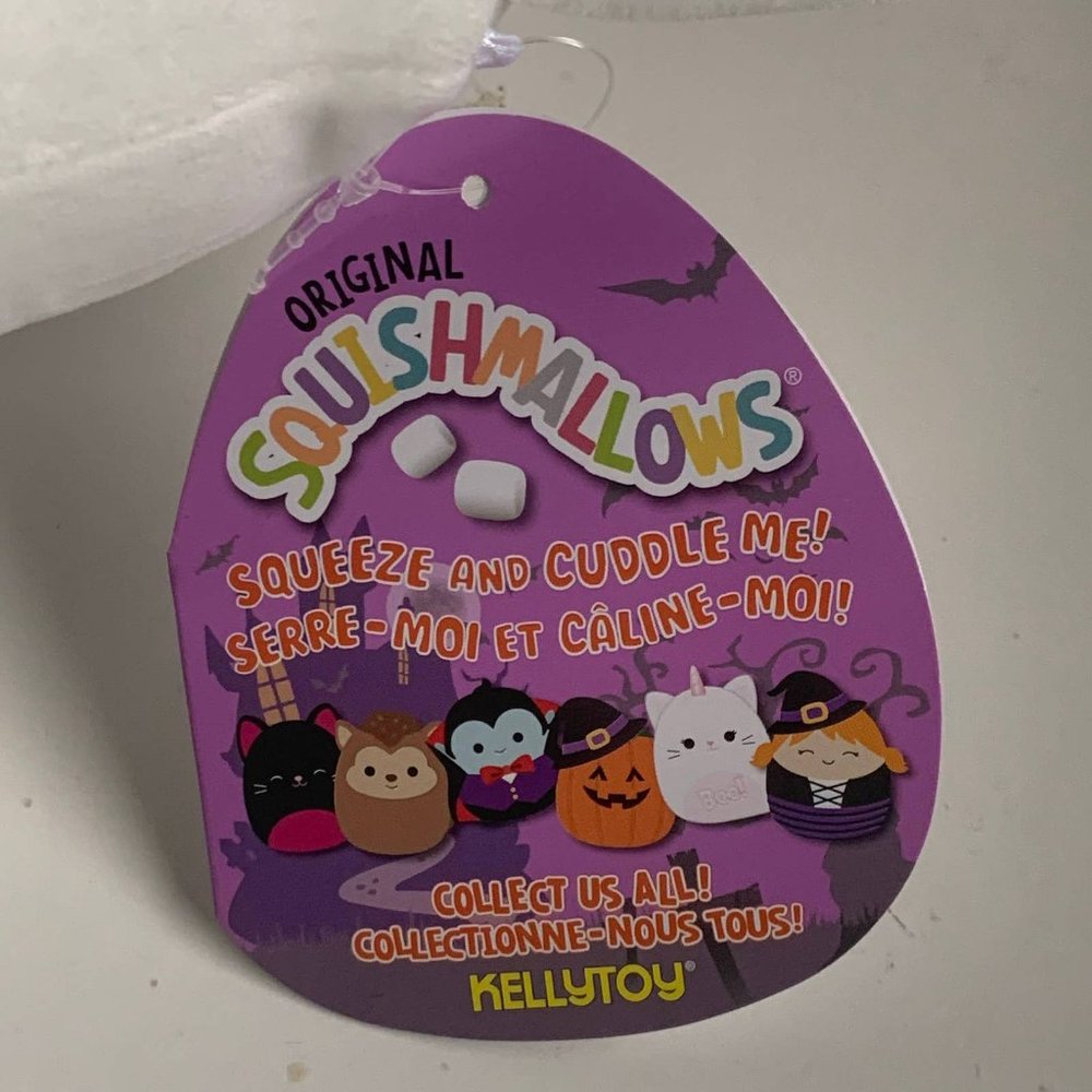 Squishmallow Callista Caticorn Boo Ghost Cat 12" - Picture 4 of 13